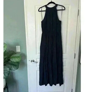 NWT Petal & Pup XL Navy Blue Halterneck Maxi Dress